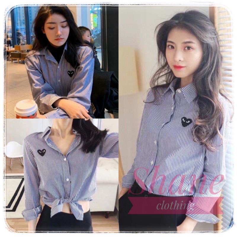 Áo Sơ Mi Tay Dài Chất Liệu Cotton Nhập Khẩu 7067