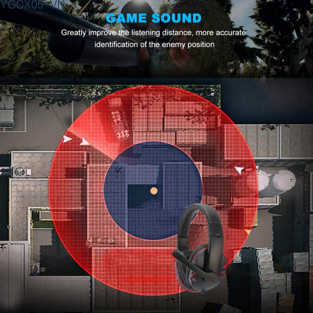 Tai Nghe Chụp Tai Có Mic Mềm Mại Cho Ps4 Laptop Mobiles | BigBuy360 - bigbuy360.vn