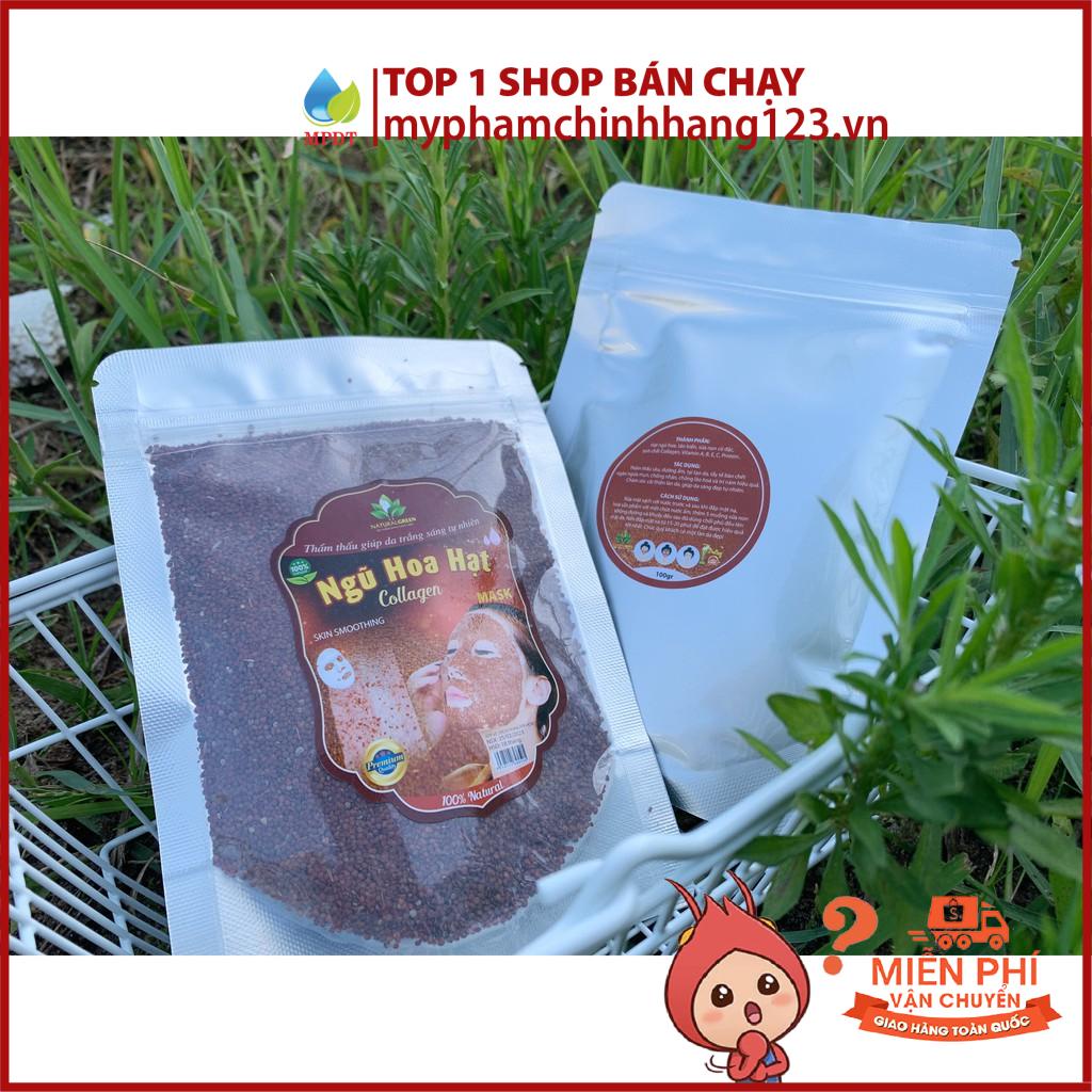 Hạt Ngũ Hoa( Hạt Đình Lịch) 100gr Ngũ hoa hạt nguyên chất  - Handmade giảm mụn, ngăn ngừa mụn làm sáng da