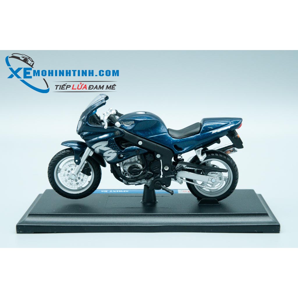 Xe Mô Hình Triumph Sprint Rs 1:18 Maisto (Xanh Dương)