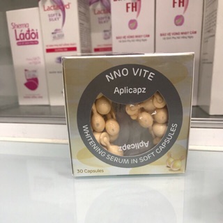 NNO white viên serum dưỡng trắng da ngăn ngừa lão hoá