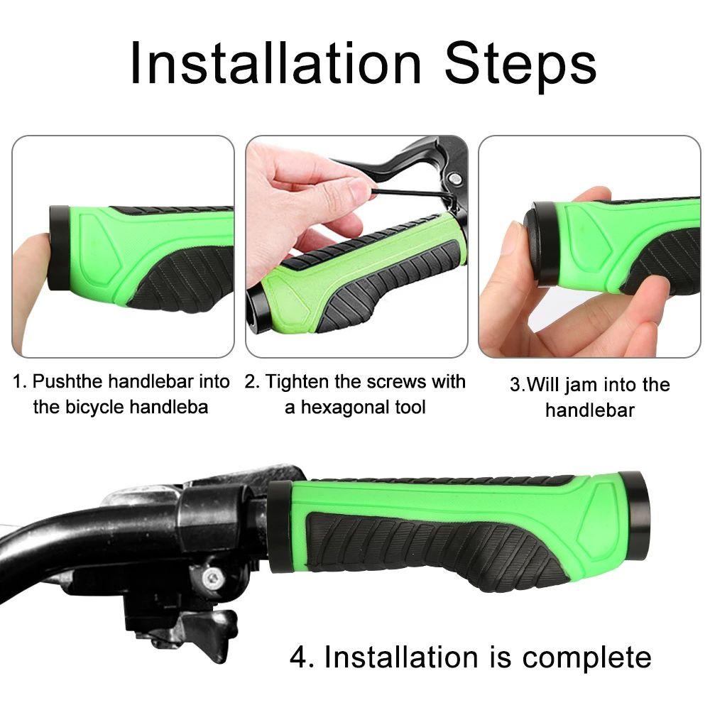 VANES1 Vỏ Bọc Tay Lái Xe Đạp 22.2mm Bằng Cao Su Mềm Hấp Thụ Sốc Chống Trượt