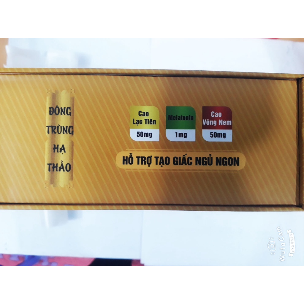 Viên uống ĐÔNG TRÙNG HẠ THẢO CORDYCARE, hỗ trợ tạo giấc ngủ ngon, hỗ trợ bồi bổ sức khỏe và tăng sức đề kháng cho cơ thể