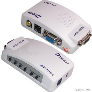 Chuyển vga sang av dtech 7001