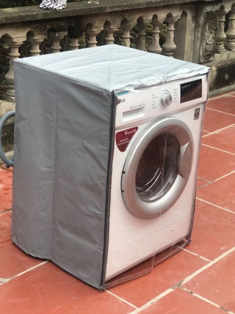 Áo trùm máy giặt cửa ngang chất liệu da cao cấp chống nước, siêu bền, siêu đẹp