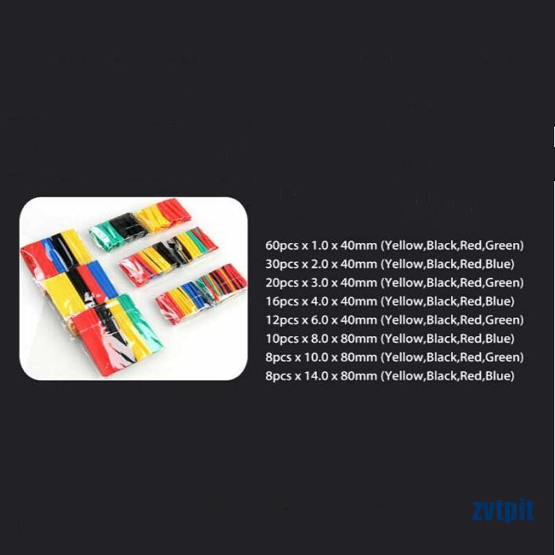 Bộ 164 ống co nhiệt nhiều kích cỡ