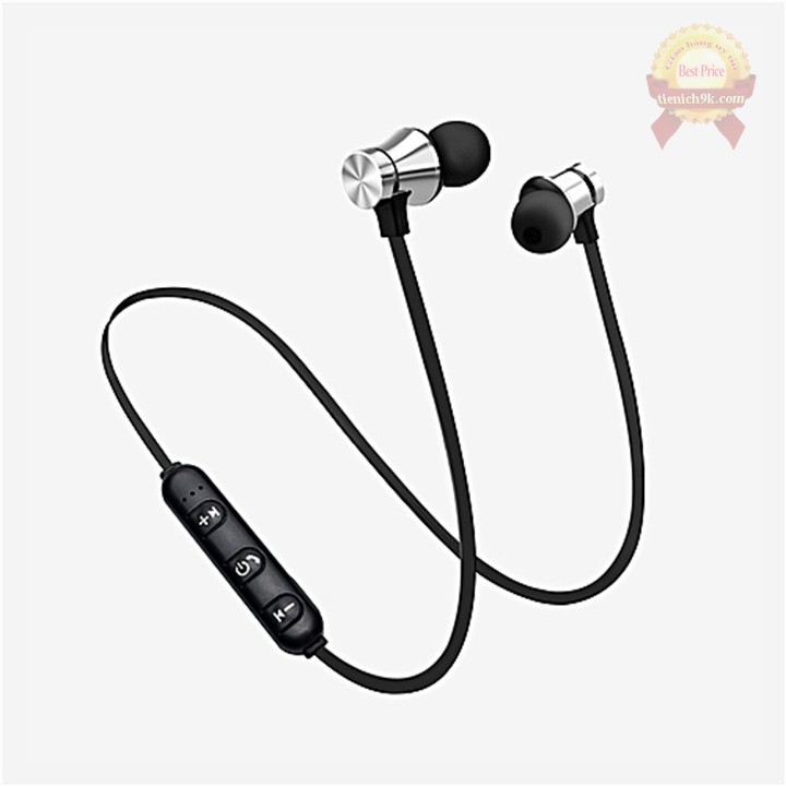 Tai nghe không dây in-ear nhét tai kèm mic Bluetooth 4.2 thể thao nam châm dính Xt11
