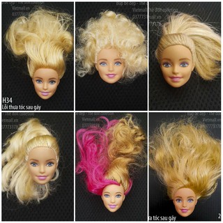 Head barbie, đầu búp bê giá rẻ 20k ( part 5)