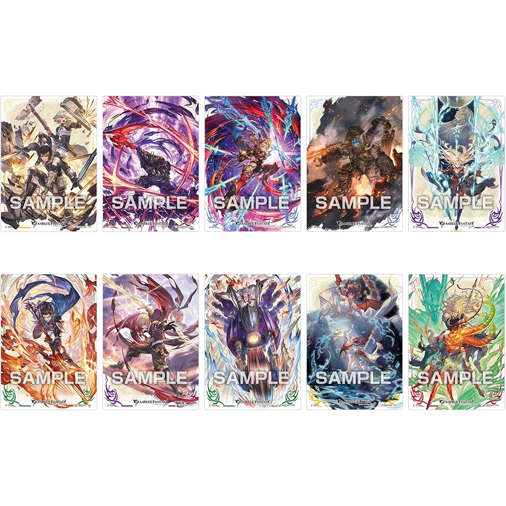 Thẻ bài sưu tập Clear Card Granblue Fantasy 3 - Ensky