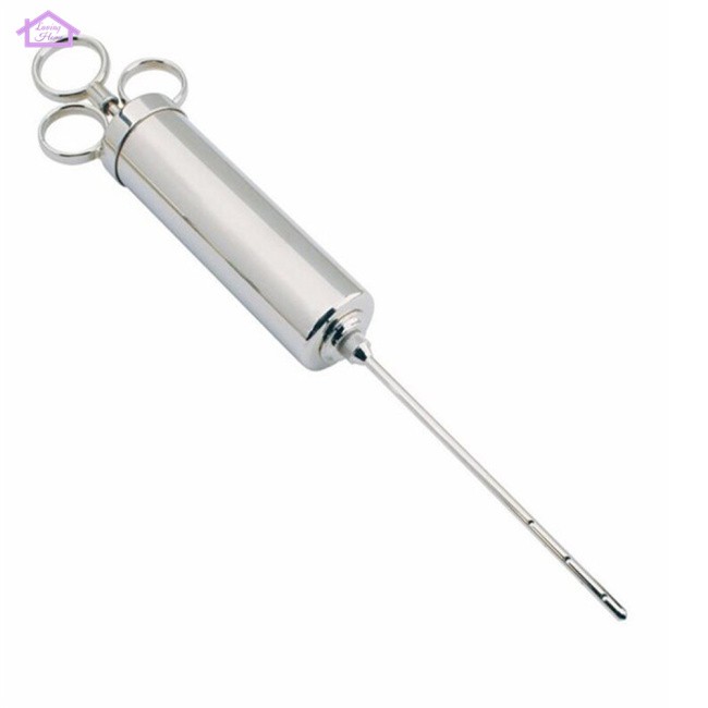 Meat Turkey Injector Stainless Steel 304 Injector Syringe Stainless Marinade