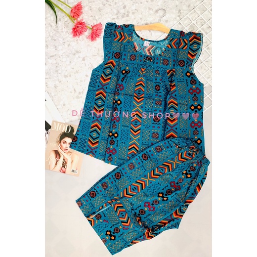 Đồ bộ mặc nhà tôn (lanh)sz5XL từ 76-85kg