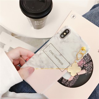 [ FREESHIP TỪ 50K TOÀN QUỐC ] Ốp lưng Iphone vân đá kèm mốc hoa