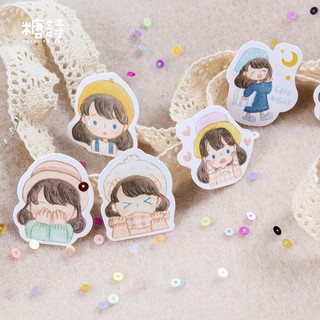 HỘP 46 STICKER CÔ GÁI