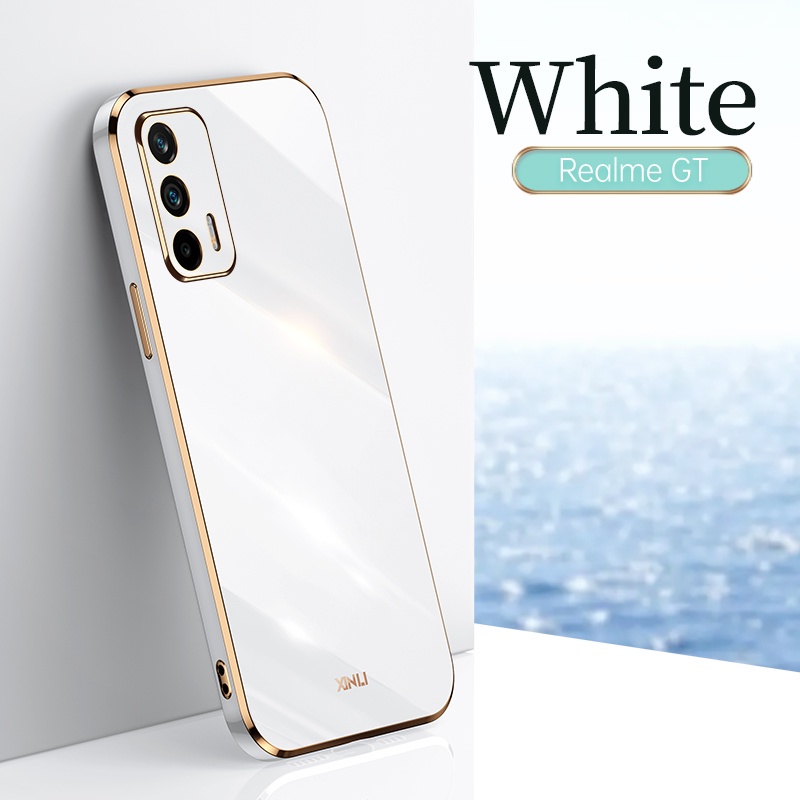Ốp điện thoại khung vuông chống rơi cho Realme Q2 Q3 Pro Q3i GT Q3i 5G 4G