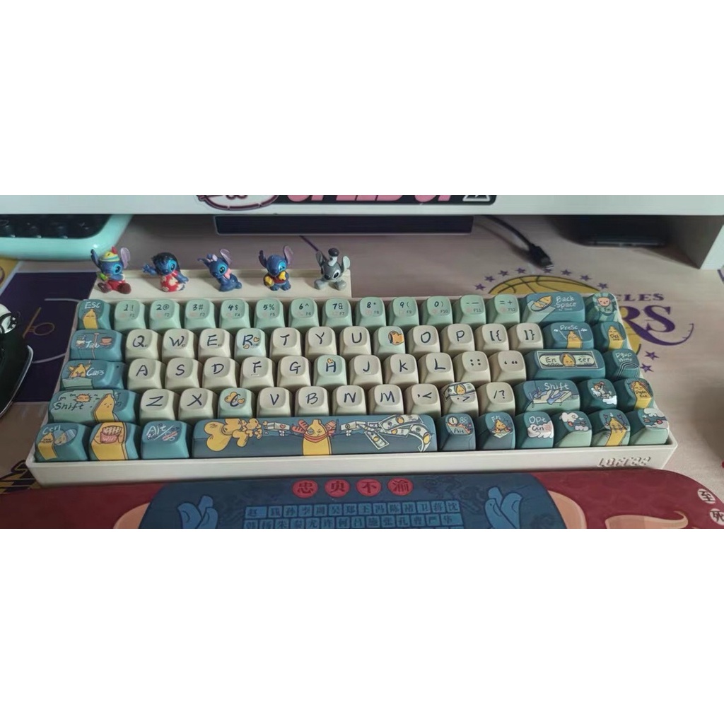 Keycap bàn phím Lofree phong cách retro dành cho các bạn yêu custom bàn phím