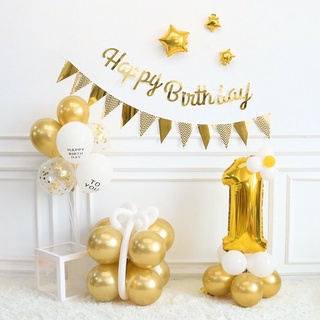 Sét trang trí phòng cưới happywedding ( tặng bơm + băng keo)