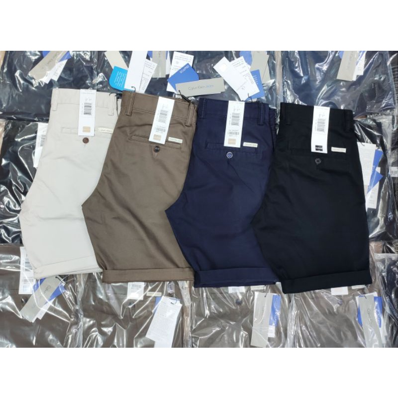 Quần short kaki nam , quần ngố kaki Calvin Klein nam