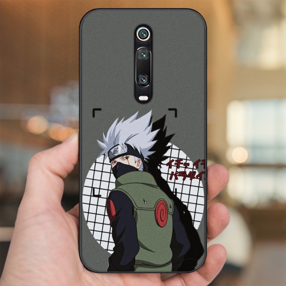 Ốp lưng Xiaomi K20, K20 Pro, Mi 9T viền đen in hình Hatake Kakashi Naruto