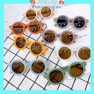 Kính mắt cho bé Binbon kids, kính cho bé trai bé gái kiểu Hàn Quốc K002, đồ cho bé trai bé gái từ 1-6 tuổi