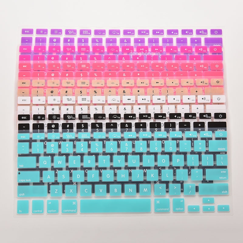 Miếng Dán Bảo Vệ Bàn Phím Bằng Silicon Cho Macbook Air 13  Macbook pro 13 15