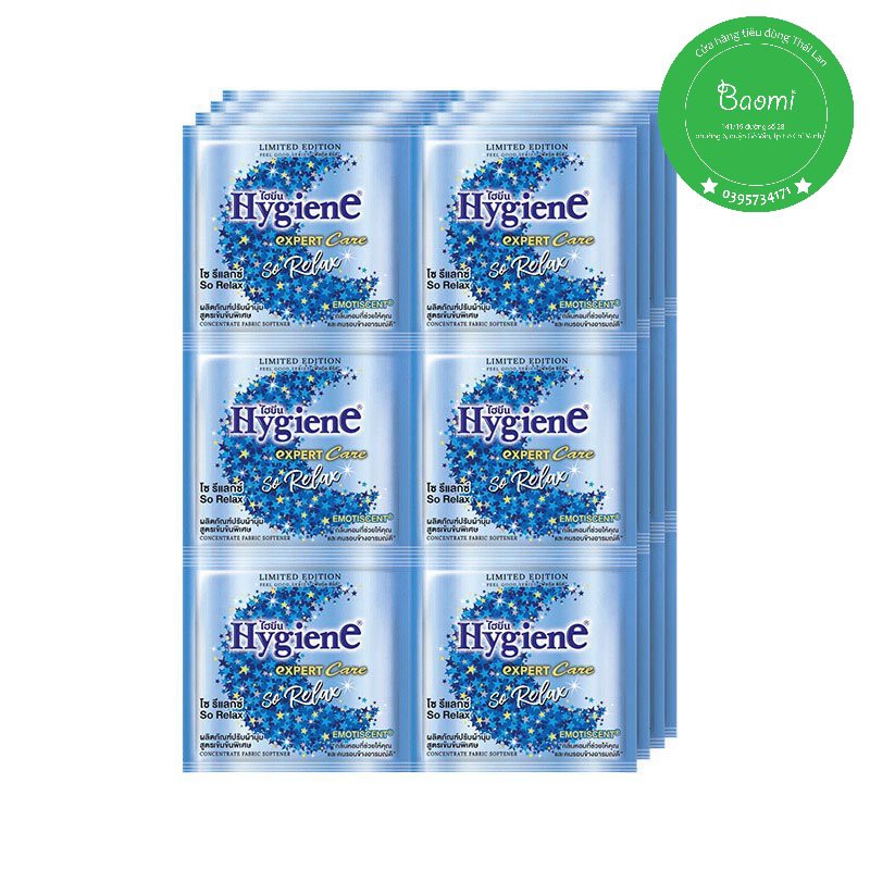 Nước Xả Vải Đậm Đặc Hygiene 20ML Thái Lan (Thái Lan)