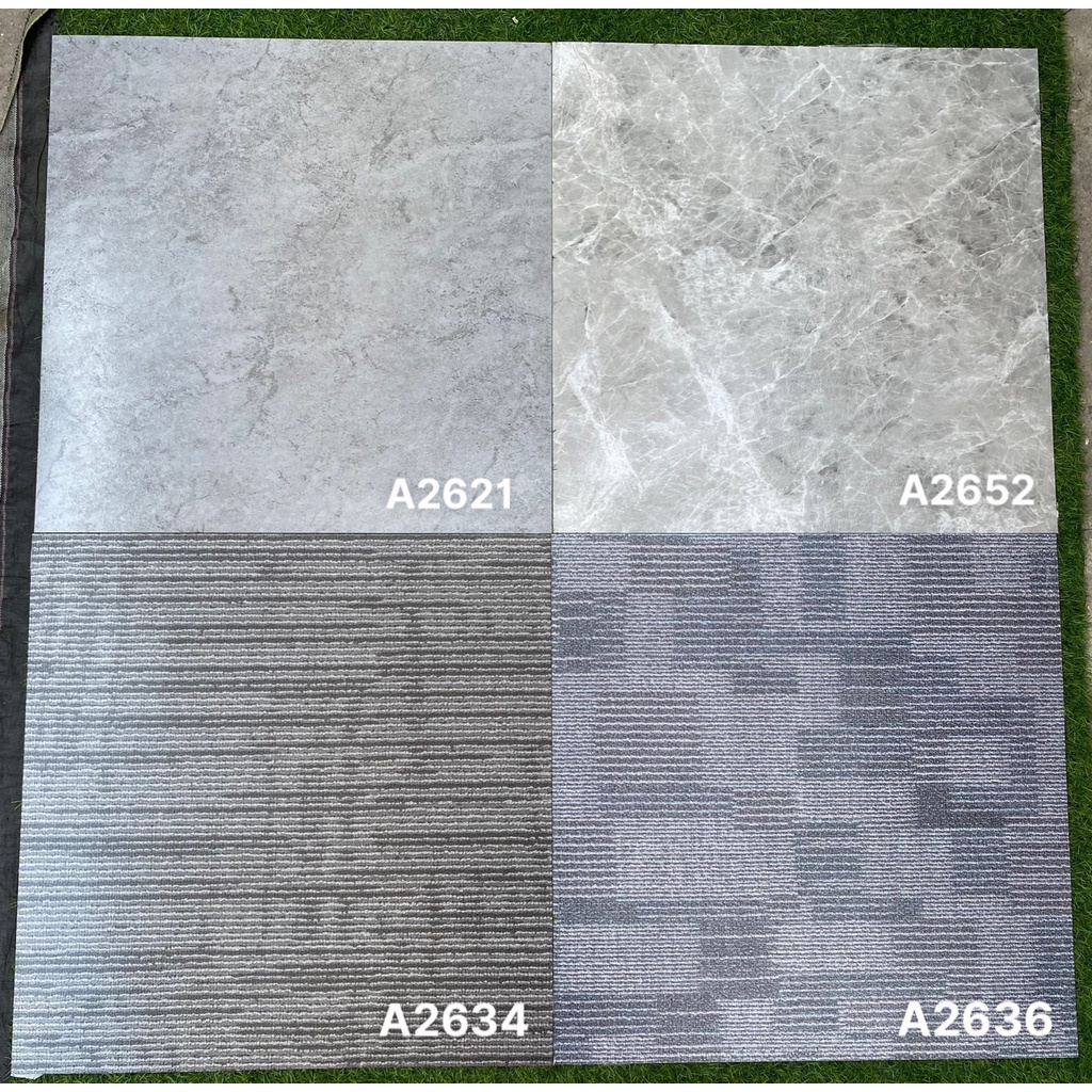 Miếng Lót Sàn Nhựa Giả Gỗ Dán Trên Nền Gạch Gỗ Tấm Ceamboar Nền Phẳng Hàng Loại 1 60x60cm