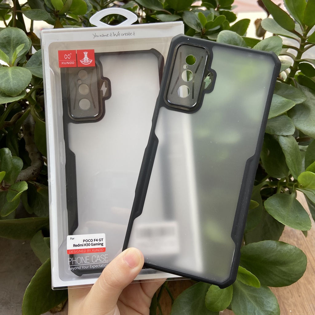 Ốp lưng XUNDD Redmi K50 Gaming - Mặt lưng nhám, Viền TPU