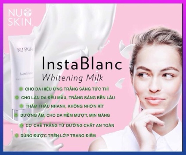  ❤Kem làm trắng da tức thì Nuskin Instablanc