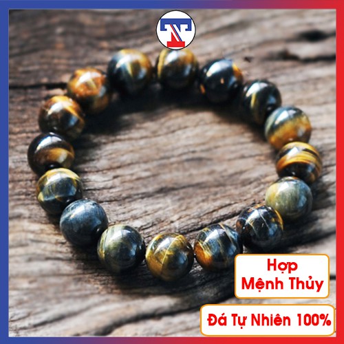 Vòng phong thủy mệnh mộc cho nam đem đến sự may mắn, Vòng đá bình an tài lộc - Tina Shop