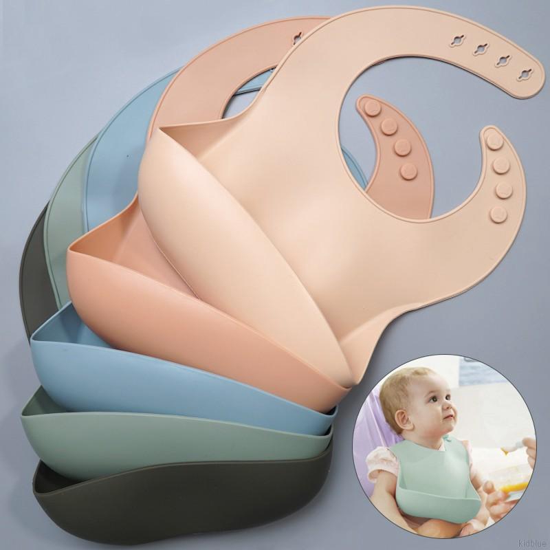 Yếm Ăn Chống Thấm Nước Mềm Mại Cho Trẻ Sơ Sinh