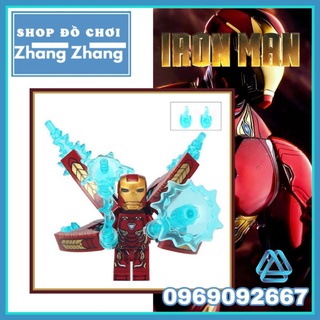 Đồ chơi Xếp hình người sắt Iron man MK50 Full hiệu ứng Minifigures Lele D009