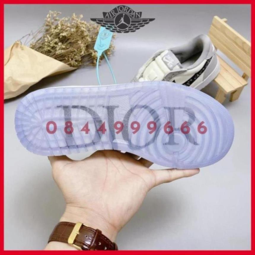 Giày Thể Thao Nam Nữ Jordan JD1 Low Air Dior Cổ Thấp Đế Trong Thời Trang Full Box Bill - Nguyễn Tình sneaker | BigBuy360 - bigbuy360.vn