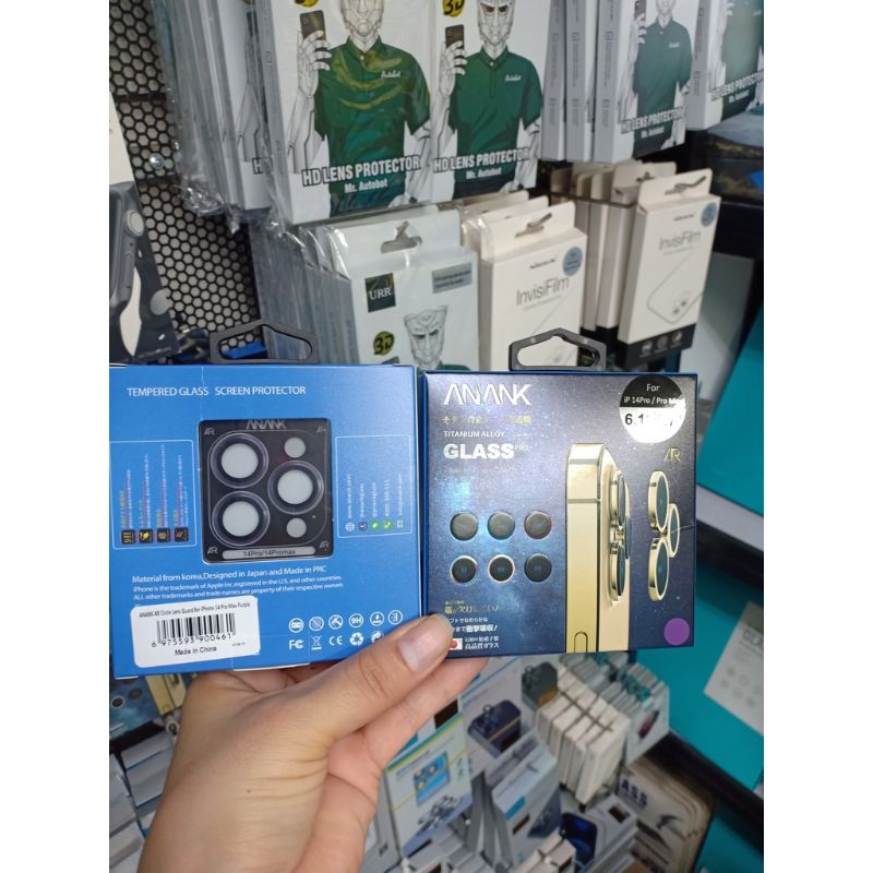 Kính Cường Lực ANANK Công Nghệ AR Chống Lóe Hình Ảnh Bảo Vệ Camera Cho iP 14Promax/ 14Pro/ 14/ 13Promax/ 13Pro/ 13