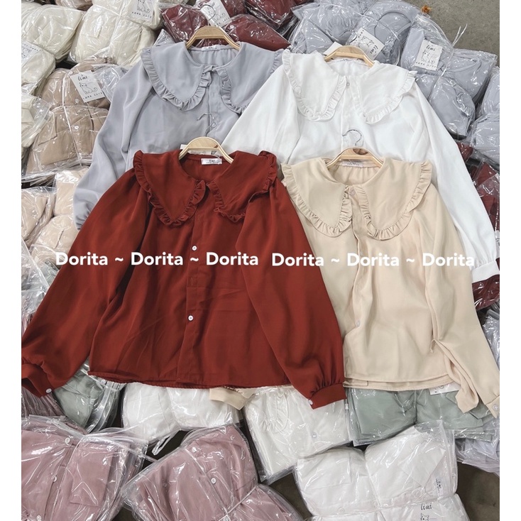 Áo sơ mi cổ bèo vintage, Áo sơ mi mã 159