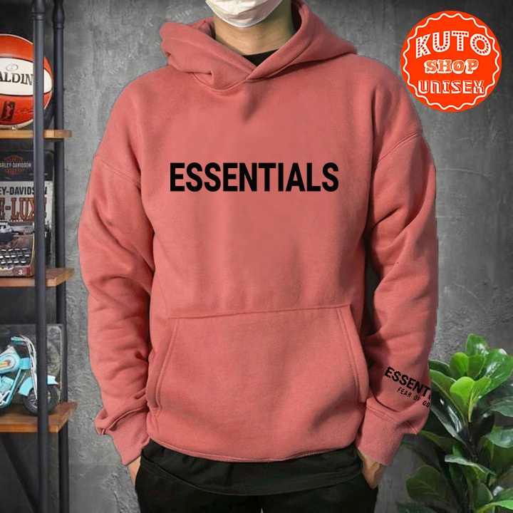 ÁO HOODIE ESSENTIALS In Pet Siêu Bền Đẹp
