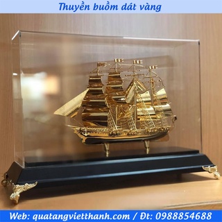 Thuyền buồm mạ vàng mã VT04