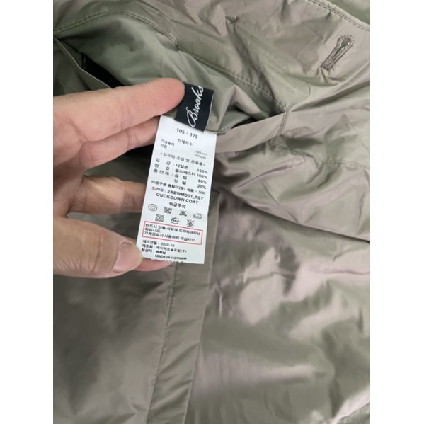 Áo phao lông vũ dáng lỡ xuất Hàn