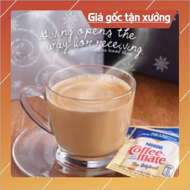 Combo 50 gói lẻ coffee mate dùng cho keto, tiểu đường