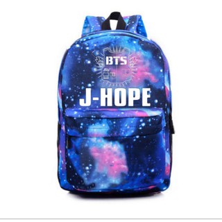 Balo J-HOPE BTS balo BTS galaxy xanh