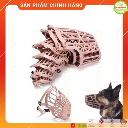 Rọ mỗm cho chó  FREESHIP Khớp Rọ mỗm nhựa chống cắn chó 8 size