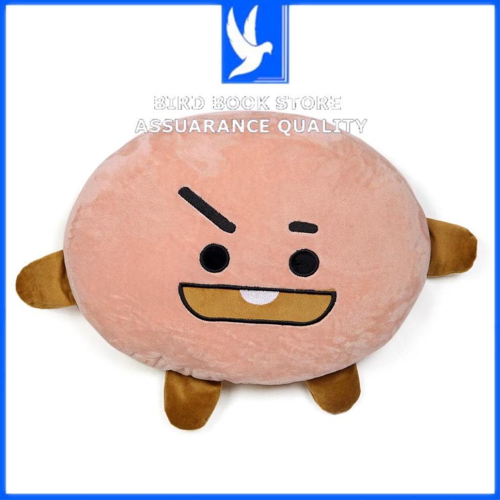 Gấu bông gối đầu kê tay BTS BT21 SHOOKY size lớn 45cm Bird book Bird book