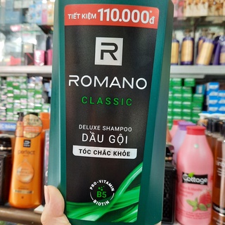 Dầu gội cao cấp Romano Classic 900g