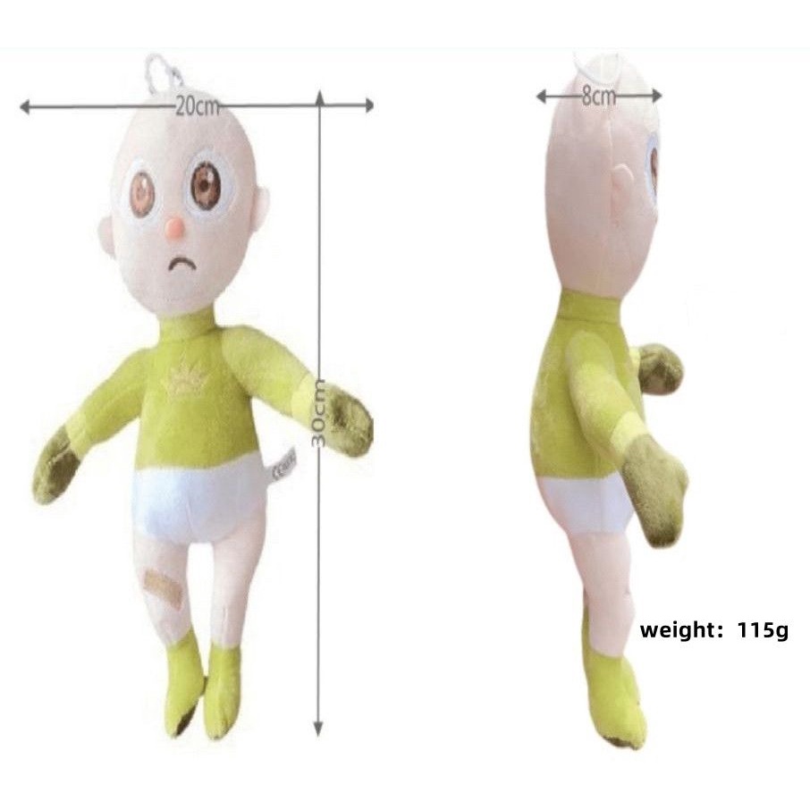 25-30cm Baby In Yellow Plush Toys Kawaii Baby Stuffed Soft Dolls Horror Game Plushie Figure Baby Toys For Children Girls Gifts