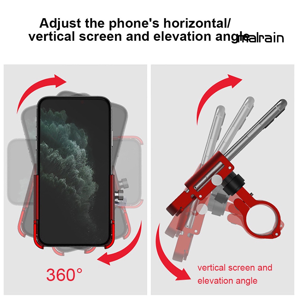 Giá Đỡ Điện Thoại GUB P30 Xoay 360 Độ Cho Xe Đạp