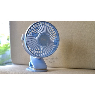 Quạt sạc mini kẹp nôi, xe đẩy, để bàn cực bền