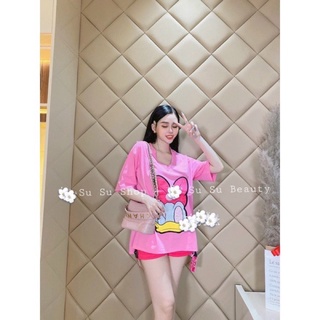 Đồ bộ nữ set bộ thun đùi form rộng