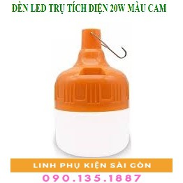ĐÈN LED TRỤ TÍCH ĐIỆN 20W MÀU CAM