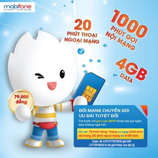 SIM MOBI SỐ ĐẸP TẶNG PHÚT GỌI, TẶNG DATA 002