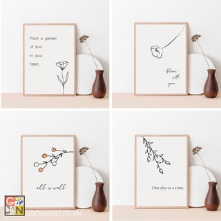 (HOT2020) Tranh quotes-Tranh trang trí vintage- Mã 661