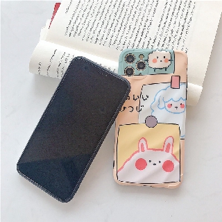 Ốp iPhone Cừu & Thỏ iPhone 7Plus/8Plus/X/Xs Max/11/11 Pro Max - ốp iphone
